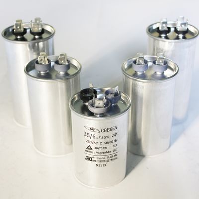 50/60Hz Power Film Capacitor Oil Immersed Aluminium Shell and Explosion Proof Structure