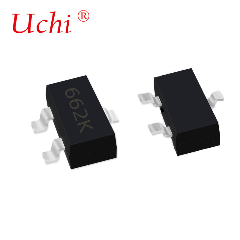 SMD เครื่องควบคุมความดัน IC SOT-23 662K