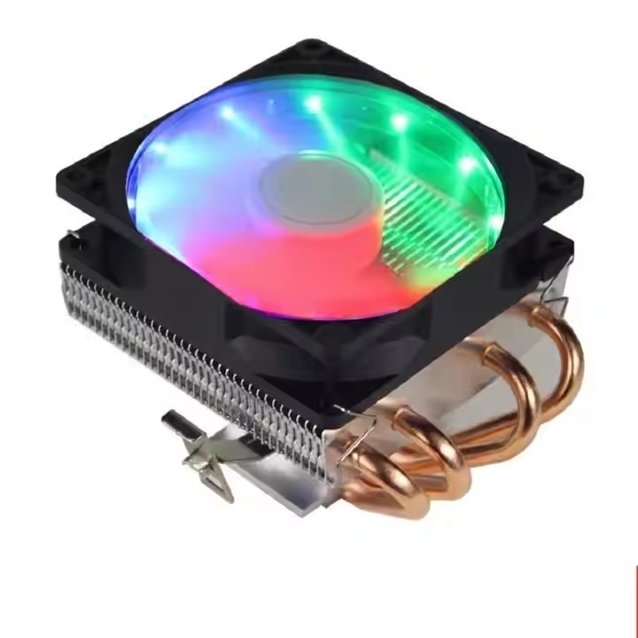 4 ระบบการปรับปรุงความร้อนท่อกดลงประเภท อลูมิเนียม Heatsink CPU Cooler