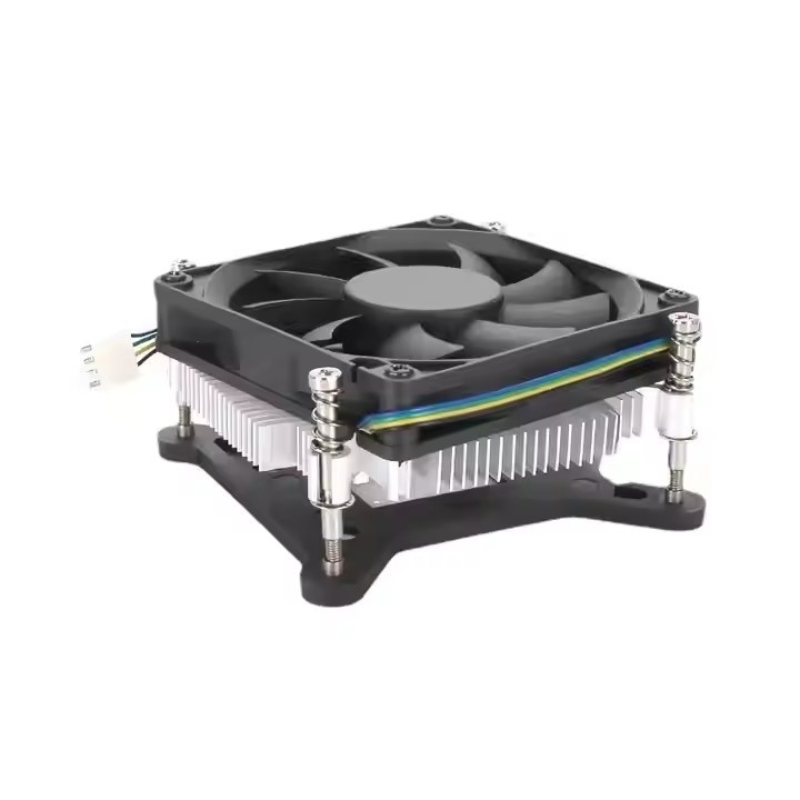 12v Dc Fan Cpu Cooler ปุ่มล่างแบบ Cooler คอมพิวเตอร์โปรเซสเซอร์ แฟนเย็นอากาศ