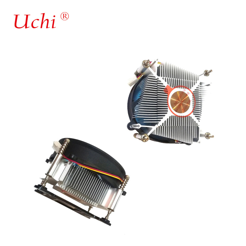 12V DC Copper Center Radiator TDP 75W สําหรับ PC Processor Cooling 4 Pin PWM Socket 1700 1200 1150 1151 1155 1156 Cpu แฟนเย็นอากาศ