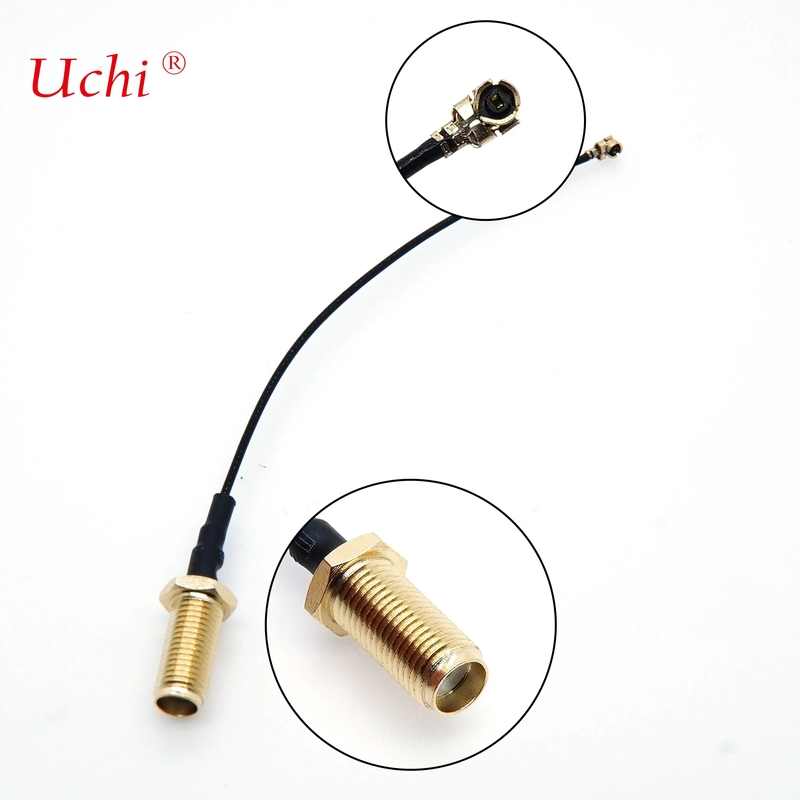 WiFi Antenna Booster ด้วย 15cm 6inch 1.13mm RP-SMA สายสื่อสารสายโคเอชชียอล