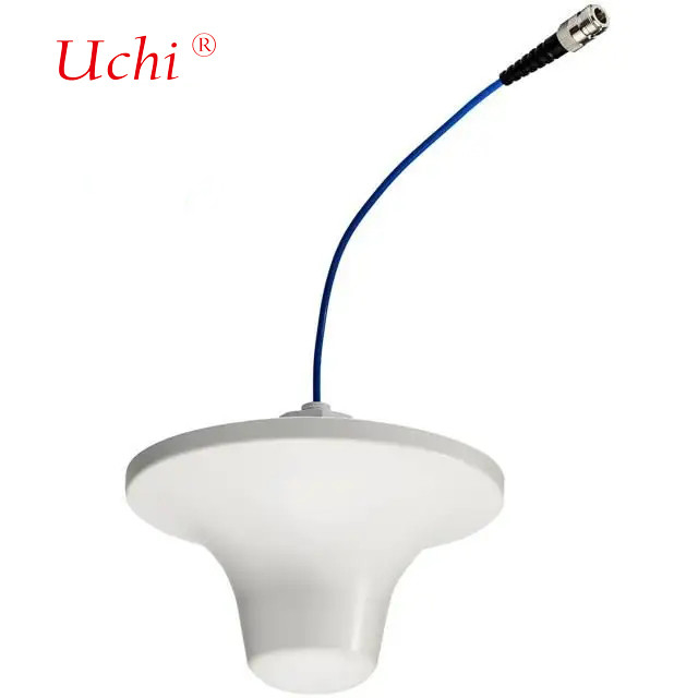 PIM -153dBc 698-6000MHz แอนเทนนาทุกทิศทาง SISO แอนเทนนาทุกเพดานสําหรับ DAS 5G