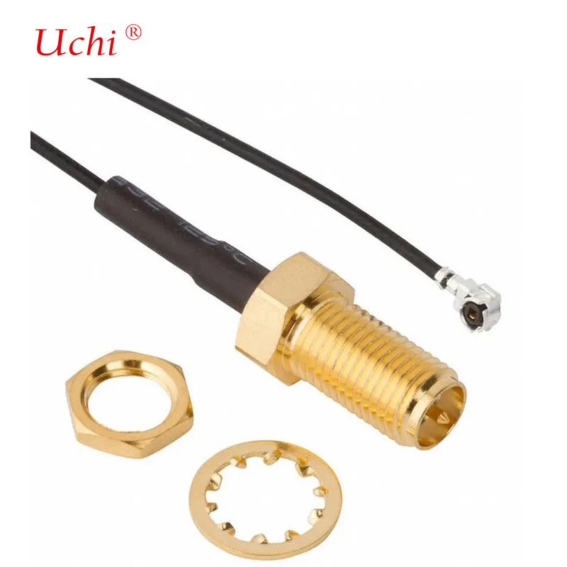 336314-12-0250 CBL ASSY AMC-RPSMA JCK-PL 9.843 สายตรง SMA ไปยัง MHF Plug