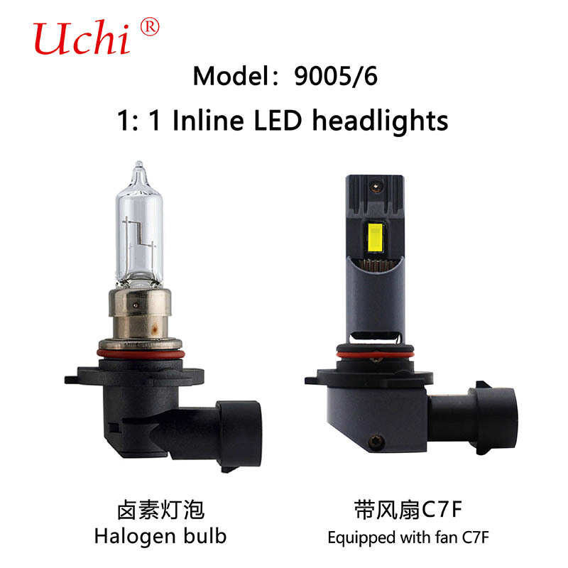 ไฟหน้ารถ LED 6000K สำหรับการใช้พลังงานต่ำและอายุการใช้งานยาวนาน