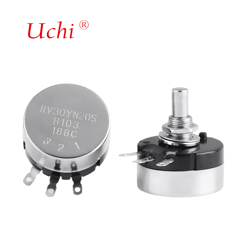 RV30YN20S Single-turn Carbon Film Adjustable Resistor Rotary Potentiometer 50k Frequency Converter Speed Regulation