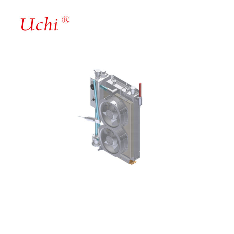 ระบบความเย็นของเหลวของสตั๊กชาร์จที่เย็นด้วยเหลวเต็มที่ เป็นที่สอดคล้องกับปืนที่เย็นด้วยเหลวที่ระดับ 400A ถึง 600A