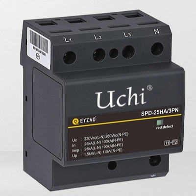 ตัวป้องกันไฟกระชากแบบพิเศษ MOV 25kA SPD Integrated 1 + 2 Class