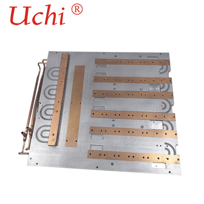 อุปกรณ์เลเซอร์ท่อน้ำทองแดงแผ่นเย็น, CNC Machined Chill Plate