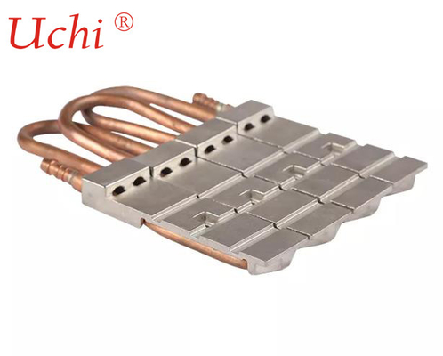 แผ่นเย็นของเหลวทองแดง OEM สำหรับการทำความเย็น IGBT อุตสาหกรรม
