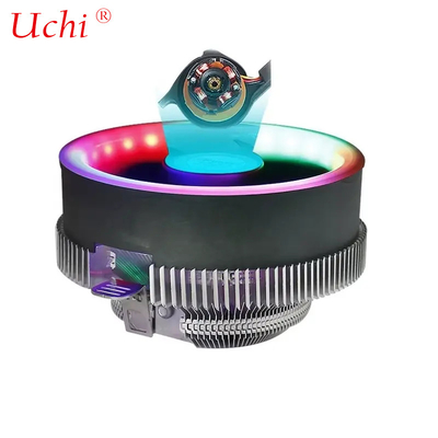 เครื่องเย็น CPU ขนาดเล็ก อลูมิเนียม Heatsink เครื่องเย็น CPU แบบดันลง