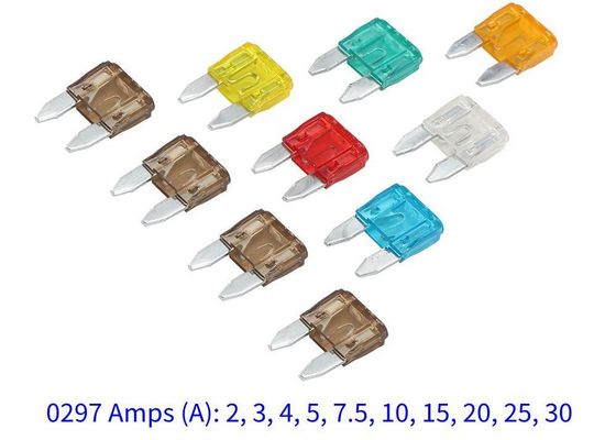 297 Series 32V Fast Acting Automotive Mini Auto Blade Fuse 2A 3A