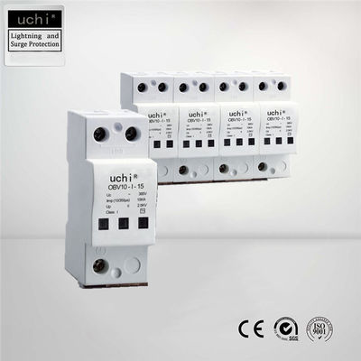 อุปกรณ์ป้องกันไฟกระชาก CE Spd 100kA ความสามารถในการรั่วไหลสูงในปัจจุบัน